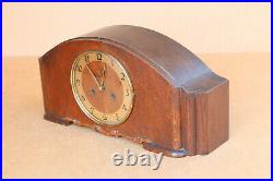 Antique German Friedrich Mauthe Westminster Mantel Clock Chime Art Deco 1920's