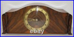 Antique German Goldanker Art Deco Quarter Hour Westminster Chime Mantel Clock
