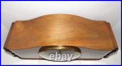 Antique German Goldanker Art Deco Quarter Hour Westminster Chime Mantel Clock