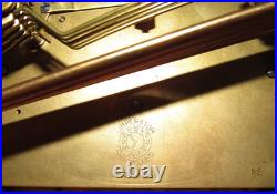 Antique German Goldanker Art Deco Quarter Hour Westminster Chime Mantel Clock
