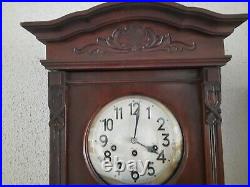 Antique German JUNGHANS Westminster chime wall clock (0374)