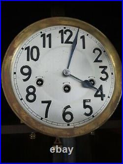 Antique German JUNGHANS Westminster chime wall clock (0374)