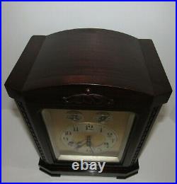 Antique German Junghans A52 Quarter Hour Westminster Chime Bracket Clock 8-Day