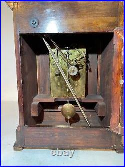 Antique German Junghans Quarter Hour Westminster Chime Bracket Clock 8-day