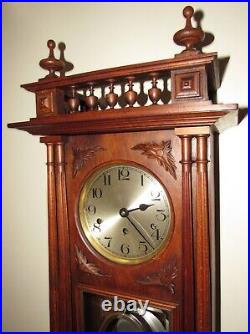 Antique German Kienzle Quarter Hour Westminster Chime French Style Wall Clock