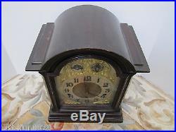 Antique German Kienzle Westminster Chime Clock. Small Grandfather Clock
