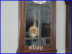 Antique German Kienzle Westminster chime wall clock (0391)