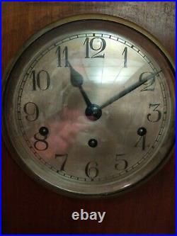 Antique German Mantle Clock Westminster Chime 16 tall