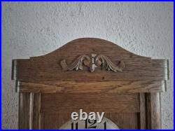 Antique German Mauthe Westminster chime wall clock (0715)
