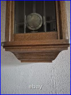 Antique German Mauthe Westminster chime wall clock (0715)