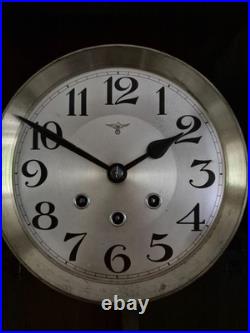 Antique German Mauthe Westminster chime wall clock (0715)