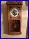 Antique German Westminster chime wall clock (0721)