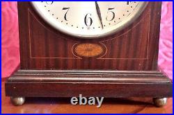 Antique German'junghans' Bracket 8-day Mantel Clock With Westminster Chimes