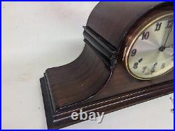 Antique Germany H. A. C. Celebrate Trinity Westminster Chime Mantle Clock (1B)