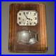 Antique Girod French Art Deco Regulator Wall Clock, Westminster Chimes