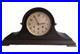 Antique Gustav Becker German Tambour Mantel Clock Westminster Chime With Key 1920s