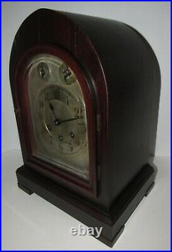 Antique Gustav Becker P18 Quarter Hour Westminster Chime Bracket Clock 8 Day