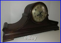 Antique Gustav Becker P18 Quarter Hour Westminster Chime Clock 8 Day, Key-wind