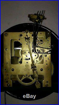 Antique Gustav Becker Westminster chime Wall Clock 28 GL