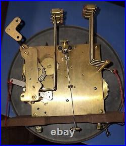 Antique HAC Hamburg America Wall Clock Regulator 8 Day Westminster Chime Working