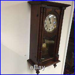 Antique Hamburg-American Co. Westminster Chime Wall Clock