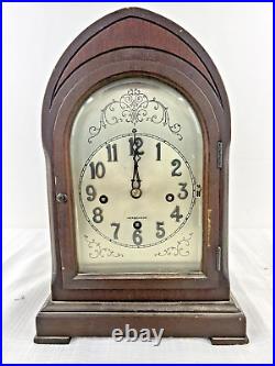 Antique Herschede Hall Clock Model 20 Westminster Mantle Chime 1915