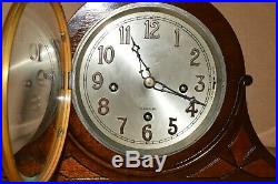 Antique Herschede Westminster Chime Mantel Clock