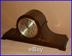 Antique Herschede Westminster Chime Mantel Clock