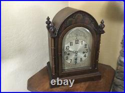 Antique Herschede Westminster Chime Mantel Clock Case #6016 Model 20 Cincinnati