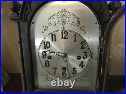 Antique Herschede Westminster Chime Mantel Clock Case #6016 Model 20 Cincinnati