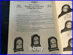 Antique Herschede Westminster Chime Mantel Clock Case #6016 Model 20 Cincinnati