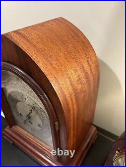 Antique Herschede Westminster chime Mantel Clock Beautifully restored inside out