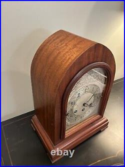 Antique Herschede Westminster chime Mantel Clock Beautifully restored inside out