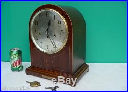 Antique JUNGHANS c1924 WESTMINSTER CHIME Bracket Mantel Chimes Clock