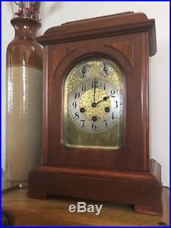 Antique Junghans A11 Westminster Chime 8 Day Bracket Cabinet Clock