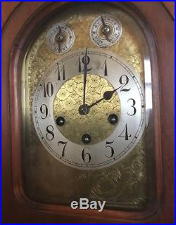 Antique Junghans A11 Westminster Chime 8 Day Bracket Cabinet Clock