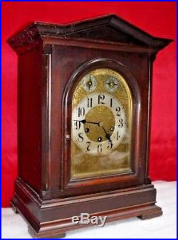 Antique Junghans A11 Westminster Chime 8 Day Bracket Cabinet Clock Working