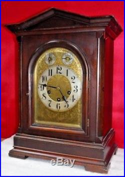 Antique Junghans A11 Westminster Chime 8 Day Bracket Cabinet Clock Working