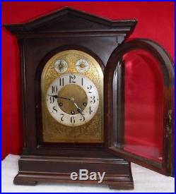 Antique Junghans A11 Westminster Chime 8 Day Bracket Cabinet Clock Working