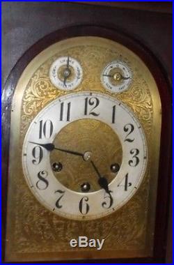 Antique Junghans A11 Westminster Chime 8 Day Bracket Cabinet Clock Working