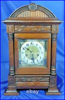 Antique Junghans Carol Westminster Mantel Clock. Fully Serviced and Tested