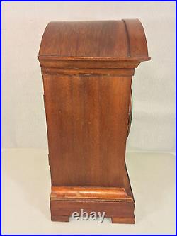 Antique Junghans Clock with Inlaid Wood Case B07 Mvmt Running, Striking, & Chiming