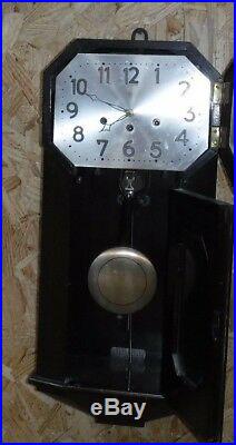 Antique Junghans Concordia Westminster Chime Wall Clock Regulator Working A26