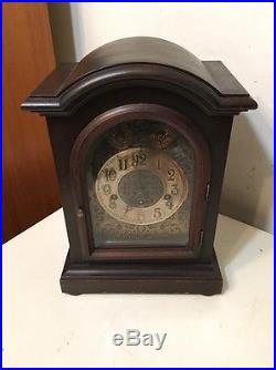 Antique Junghans German Westminster Chime Mantle Bracket Clock Astor Model