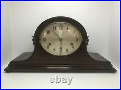 Antique Junghans Germany Mantle Clock Westminster Trinity Chime Celebrate 2 Jewl