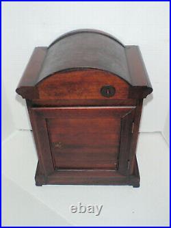 Antique Junghans Mahogany Westminster Chime Mantle Bracket Clock 1916 Gift