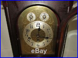 Antique Junghans Quarter Hour Westminster Chime Bracket Clock 8 Day, Key-wind