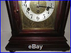 Antique Junghans Quarter Hour Westminster Chime Bracket Clock 8 Day, Key-wind