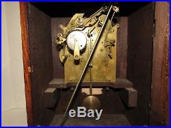 Antique Junghans Quarter Hour Westminster Chime Bracket Clock 8 Day, Key-wind