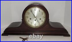 Antique Junghans Quarter Hour Westminster Chime Mantel Clock 8-Day